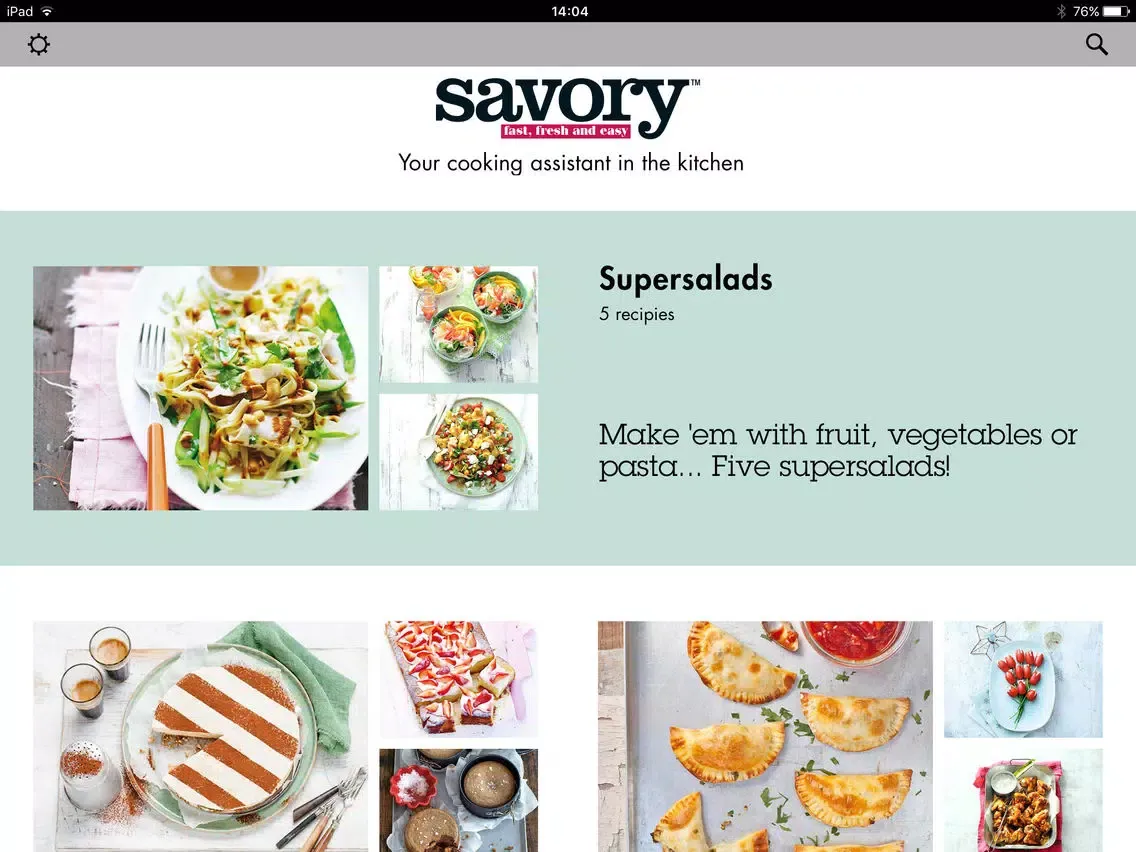 Captures d'écran de Savory Cooking by Stop & Shop iPad 