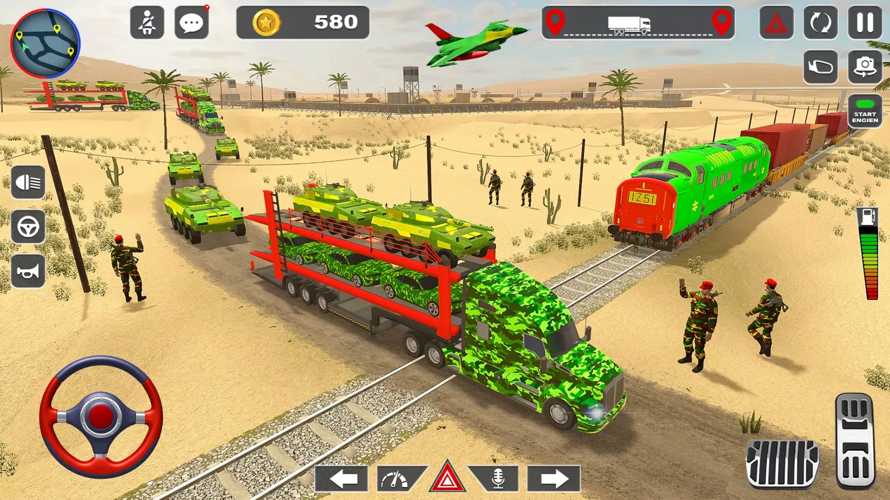 Screenshot di Army Vehicle Transport Games