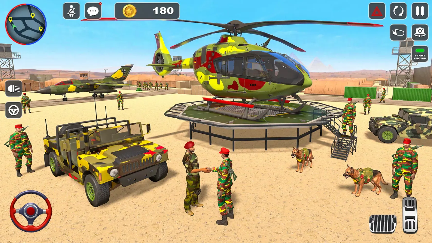 Screenshot di Army Vehicle Transport Games