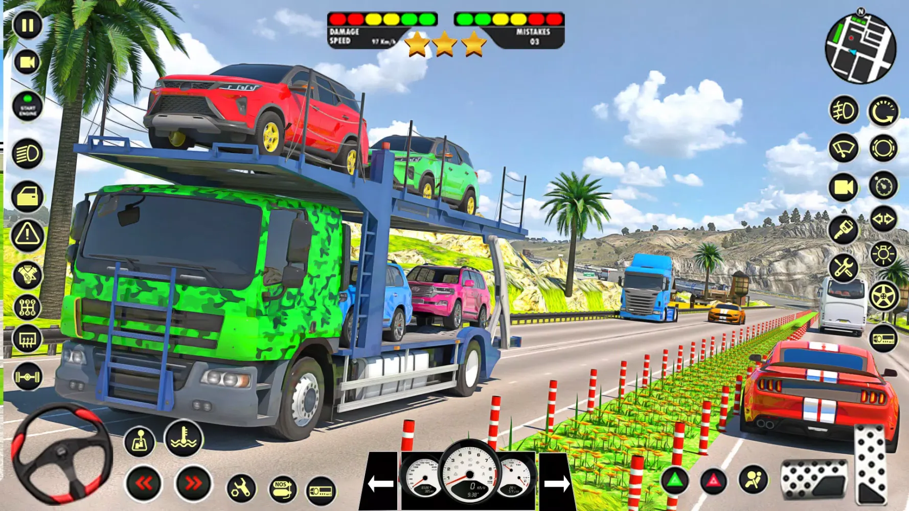 Screenshot di Army Vehicle Transport Games