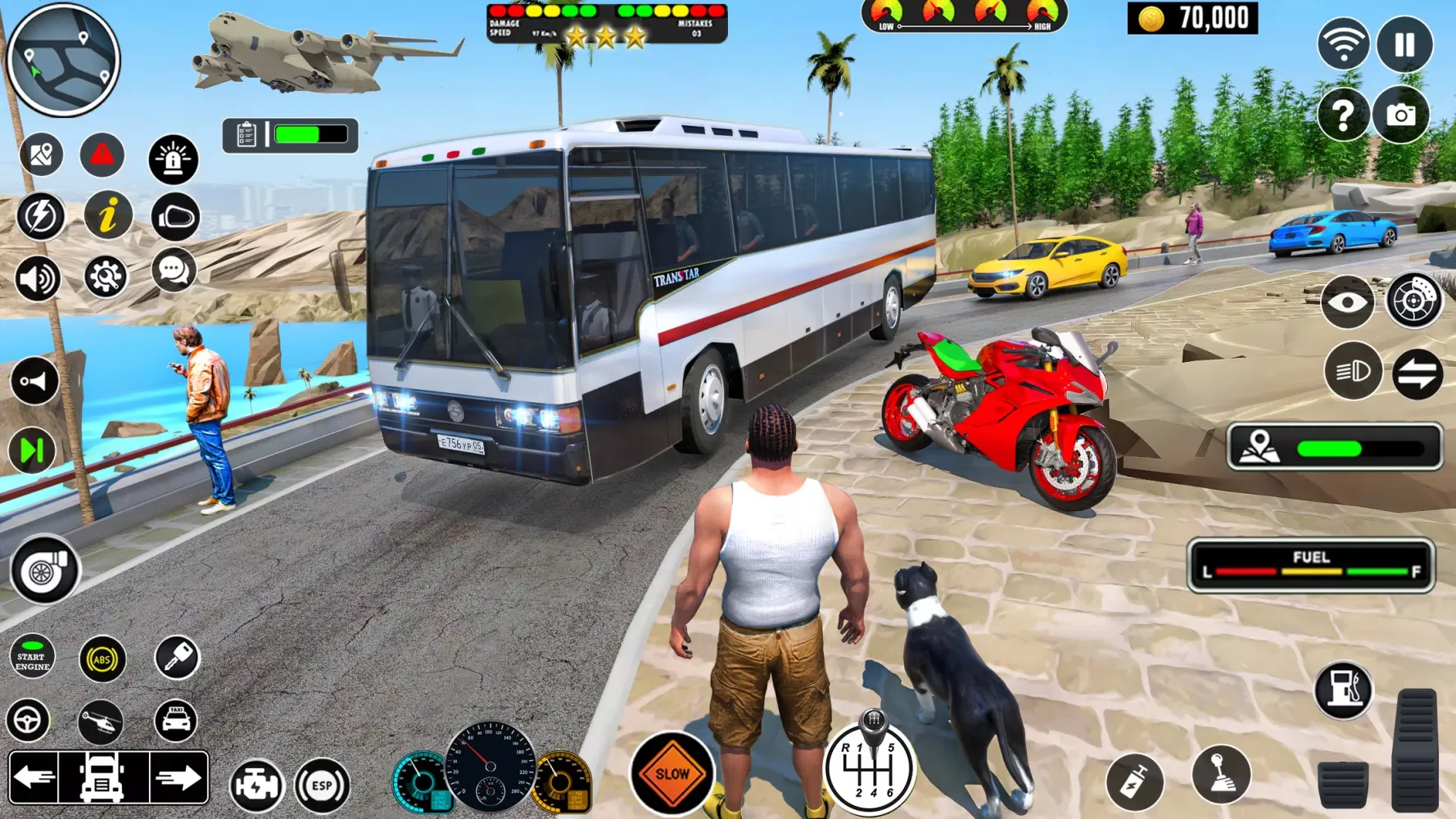 Coach Bus Driving : Bus Games Screenshots
