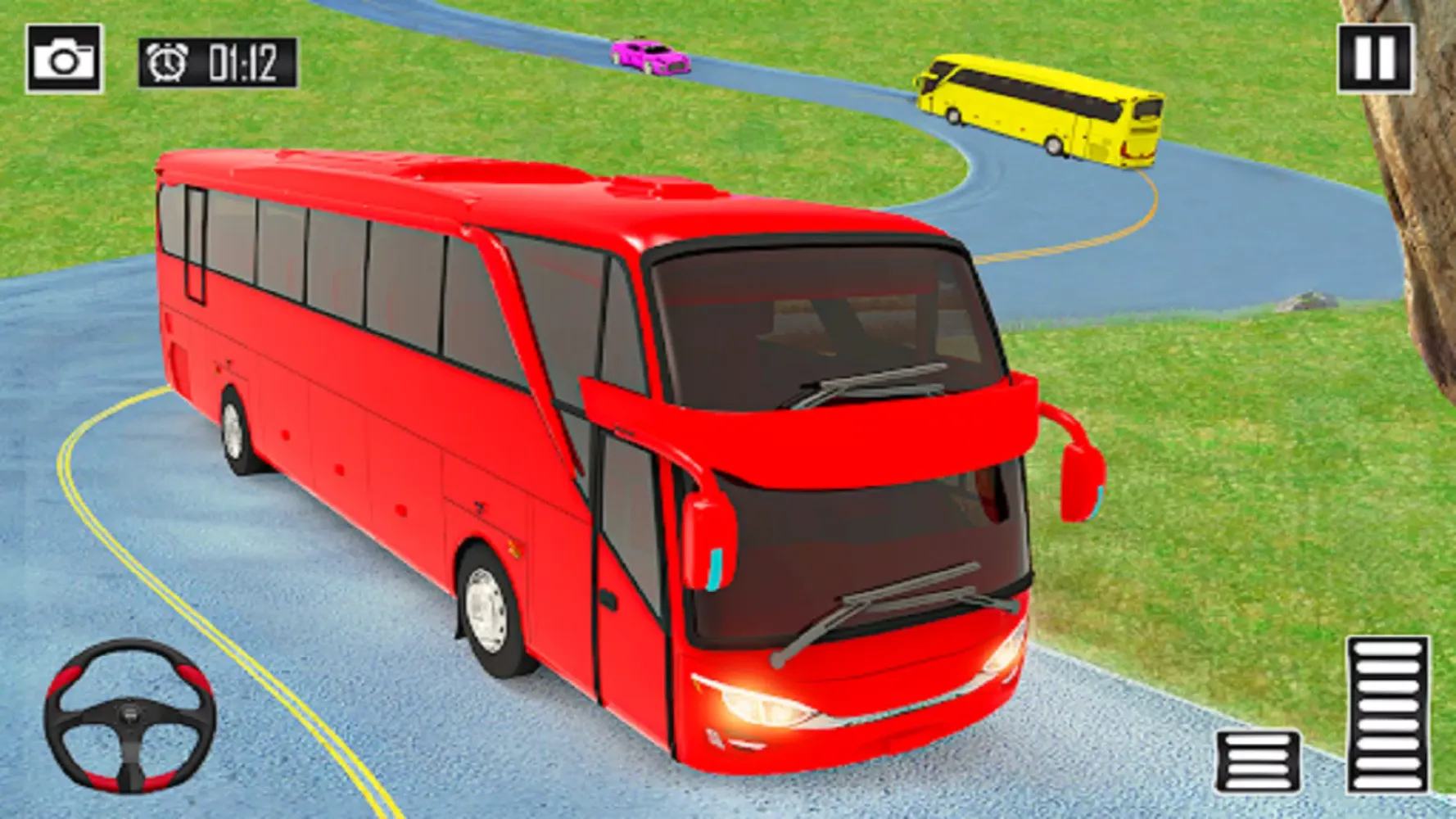 Coach Bus Driving : Bus Games Screenshots