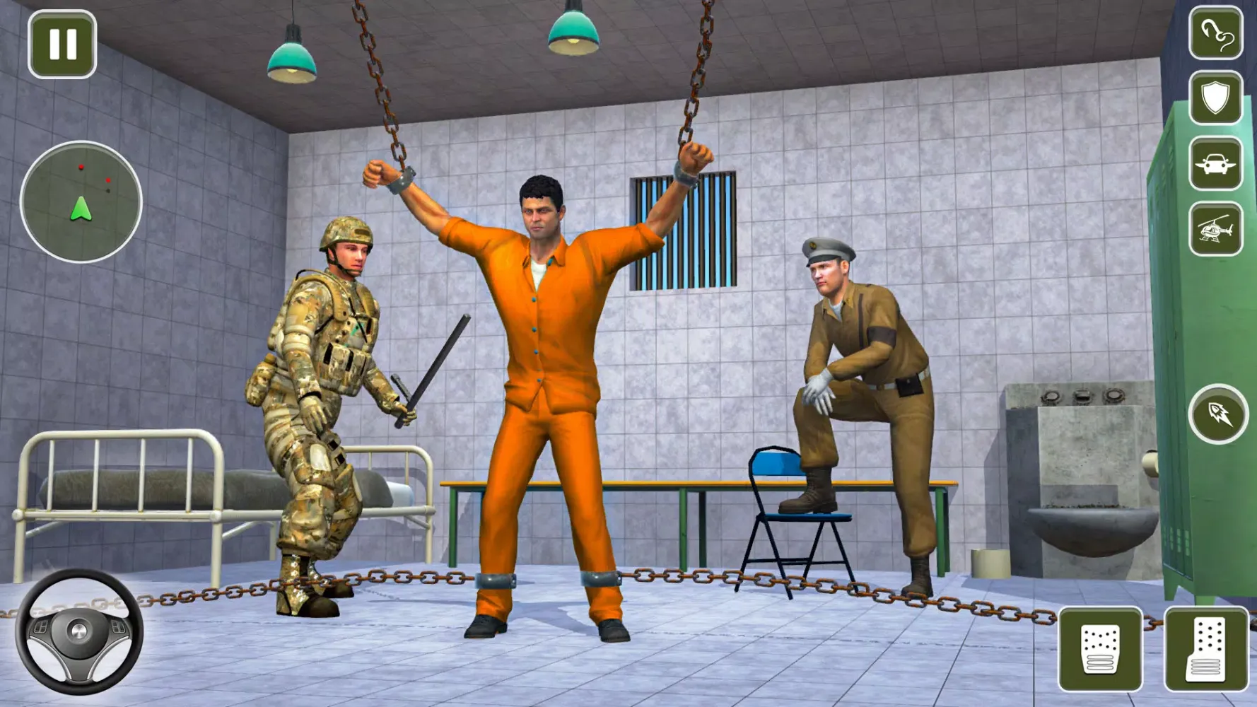 Capturas de tela do APT - Army Prisoner Transport