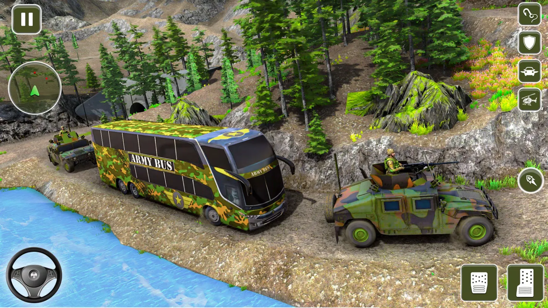 Capturas de tela do APT - Army Prisoner Transport