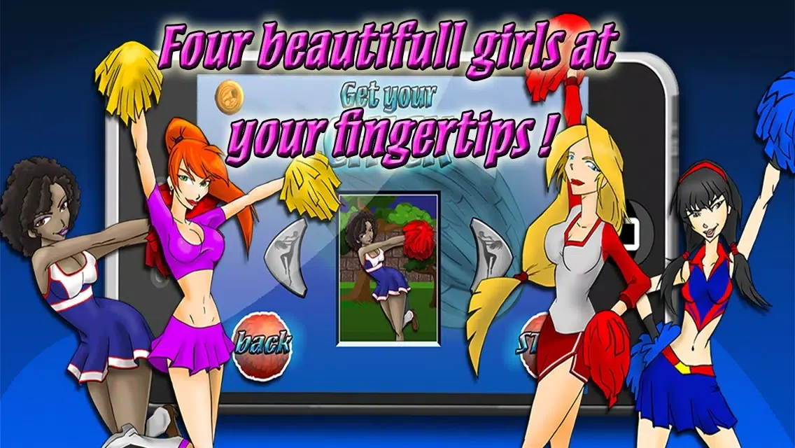 Capturas de pantalla de Cheerleaders vs Zombies -FREE FUN- High school girls fight to cheer and club to death!