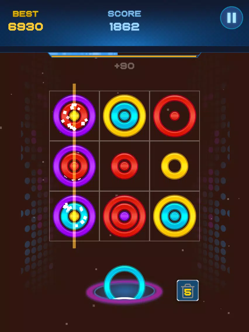 صور Color Rings: Puzzle Game iPad 