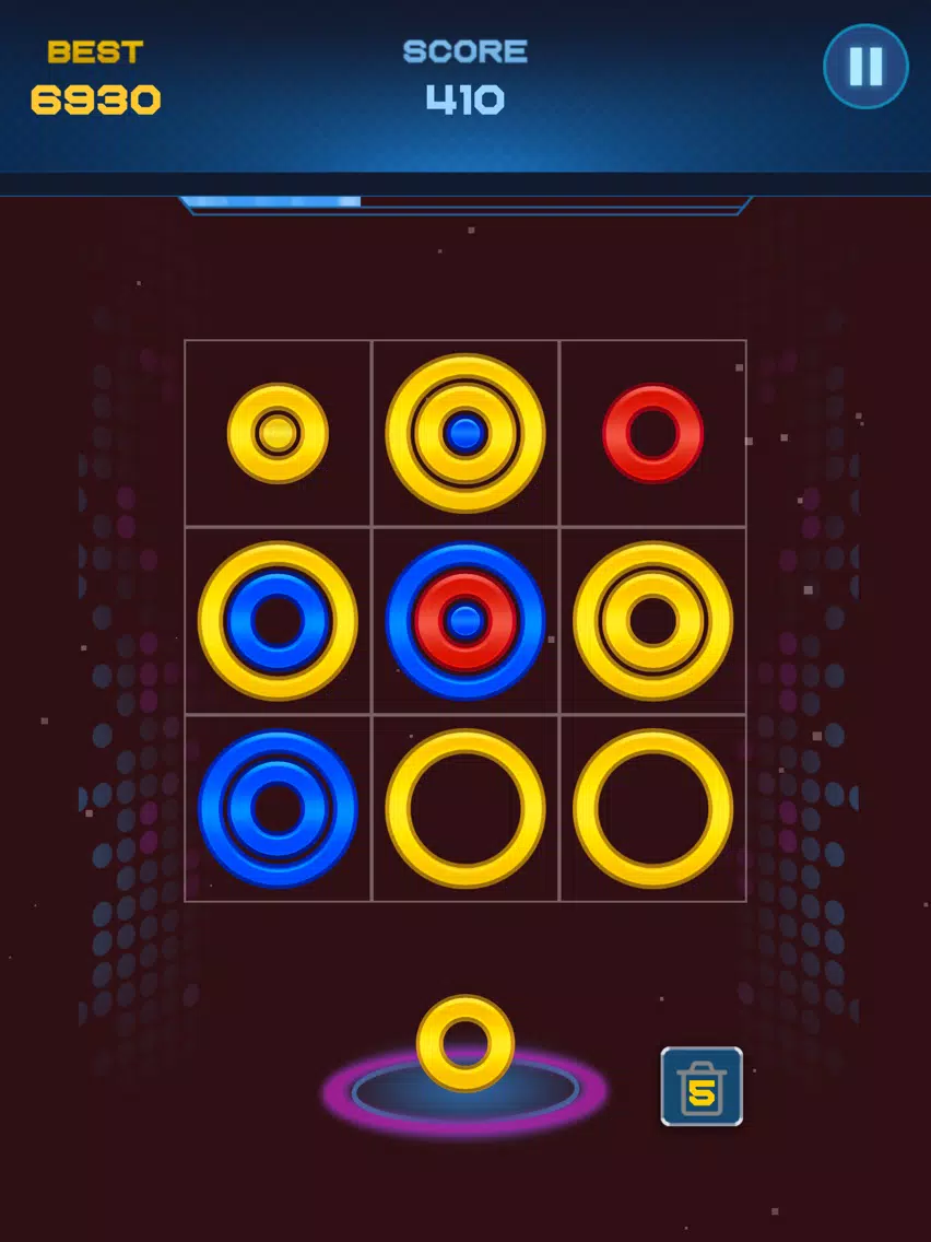 صور Color Rings: Puzzle Game iPad 