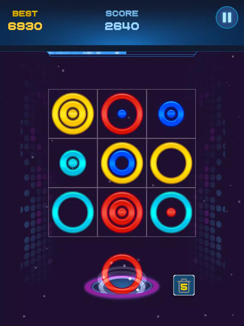 صور Color Rings: Puzzle Game iPad 