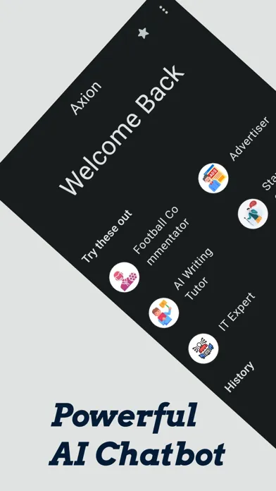 Capturas de pantalla de Axion - Powerful AI Chatbot