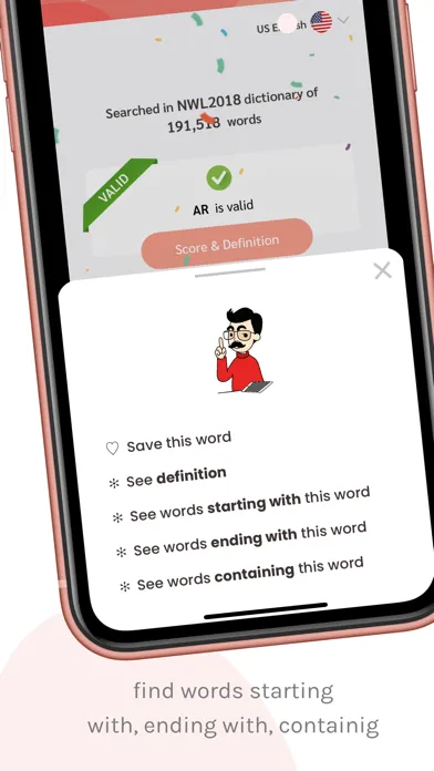 Screenshot di Anagrammer WordFinder
