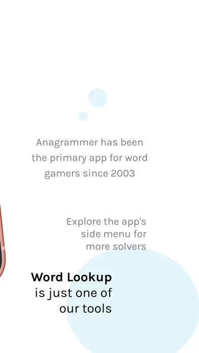 Screenshot di Anagrammer WordFinder