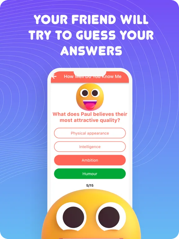 How Well Do You Know Me...? iPad  سکرین شاٹس