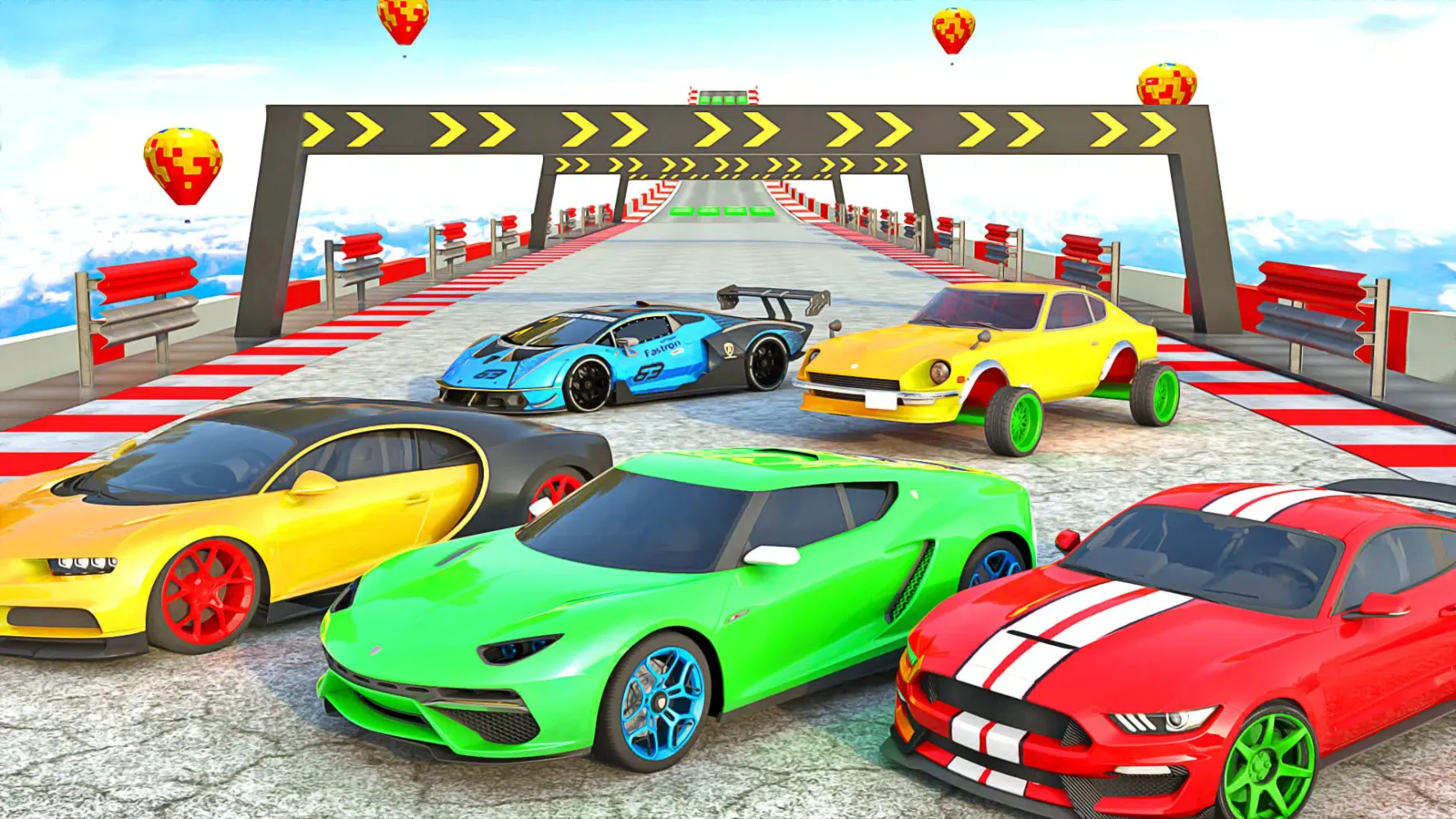 Ramp Car Stunts: GT Car Games Ekran Görüntüleri