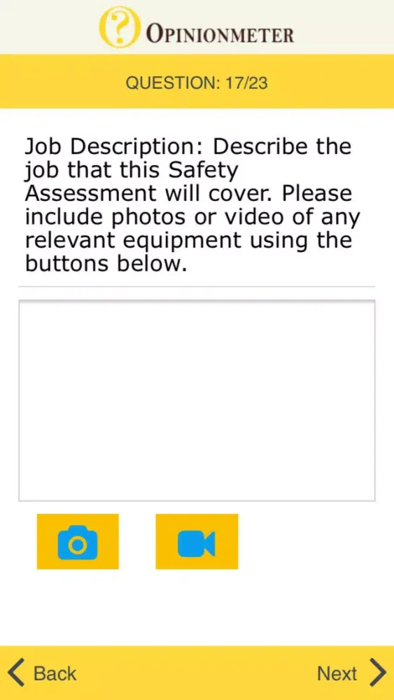 Capturas de pantalla de TouchPoint Surveys