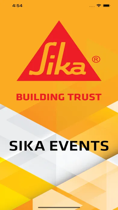 Tangkapan skrin SIKA EVENTS