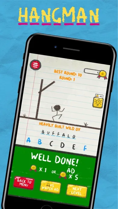 Captures d'écran de Hangman Game Classic