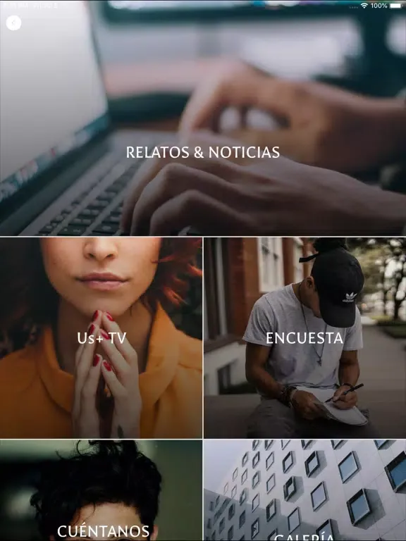 تصاویر USPLUS COMUNIDAD VIH iPad 