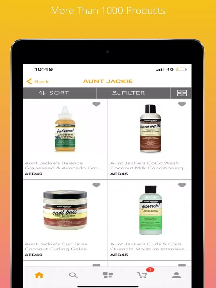 USA Beauty Imports iPad  स्क्रीनशॉट