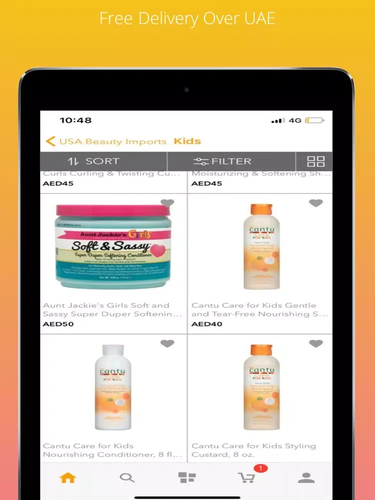 USA Beauty Imports iPad  स्क्रीनशॉट