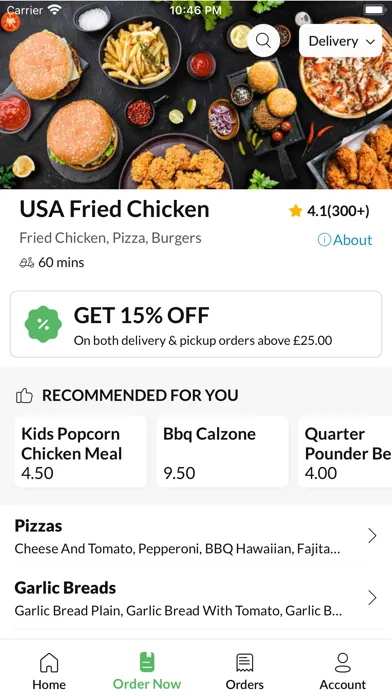 USA Fried Chicken Chesterfield Screenshots
