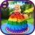 Rainbow Doll Cake Maker-Kids Make Cakes