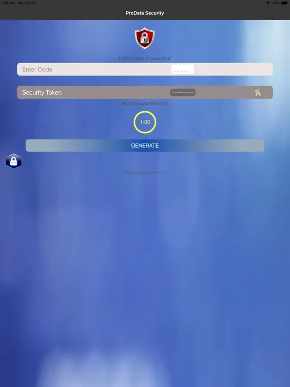 Zrzuty ekranu ProData iPad 