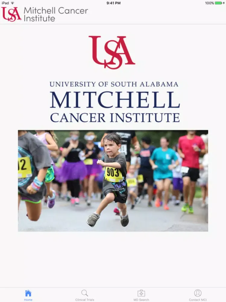 Capturas de tela do USA Health Clinical Trials iPad 