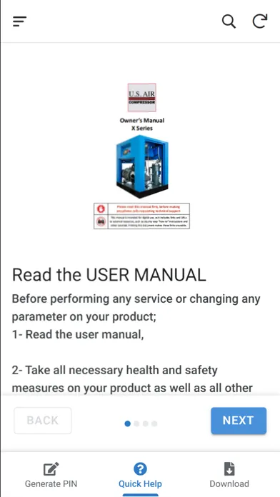 Скриншоты Pin Generator UsAir Compressor