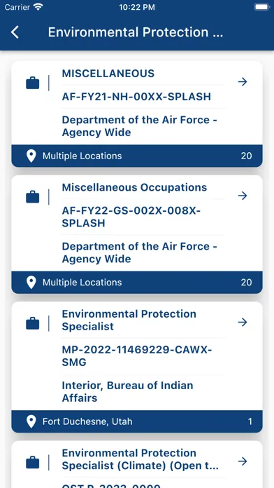 USA Job Openings スクリーンショット