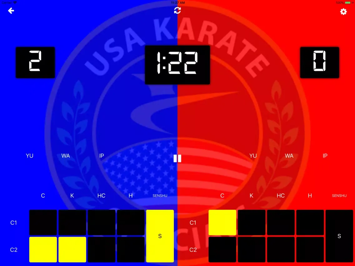 USA Karate Officials iPad 應用截圖