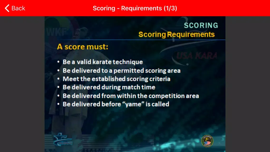 USA Karate Officials應用截圖