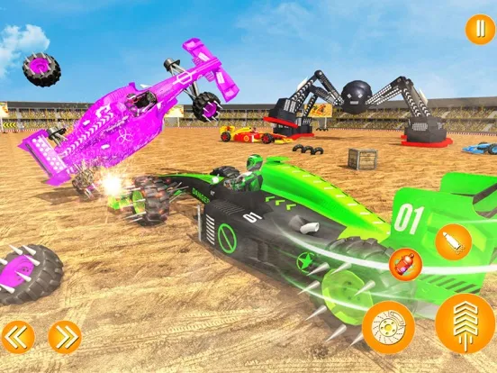 Capturas de tela do Formula Car 4x4 Derby iPad 