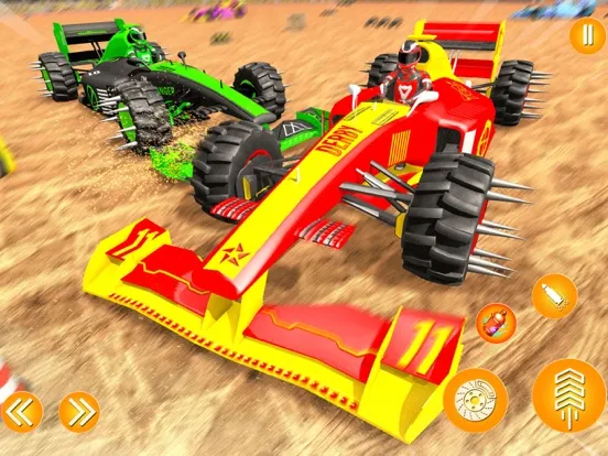 Capturas de tela do Formula Car 4x4 Derby iPad 
