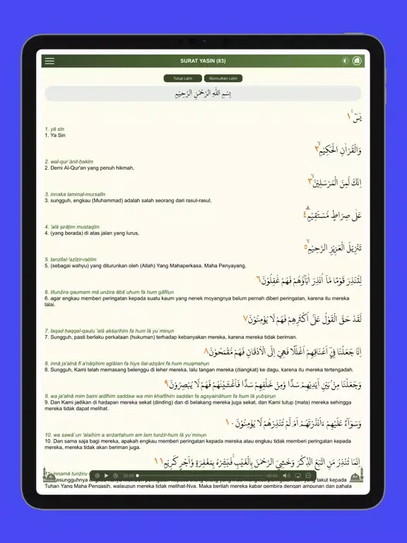 Yasin dan Tahlil NU iPad  Ekran Görüntüleri