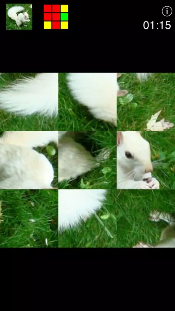 Captures d'écran de Equzzles - Picture Puzzles of Equal Sized Pieces