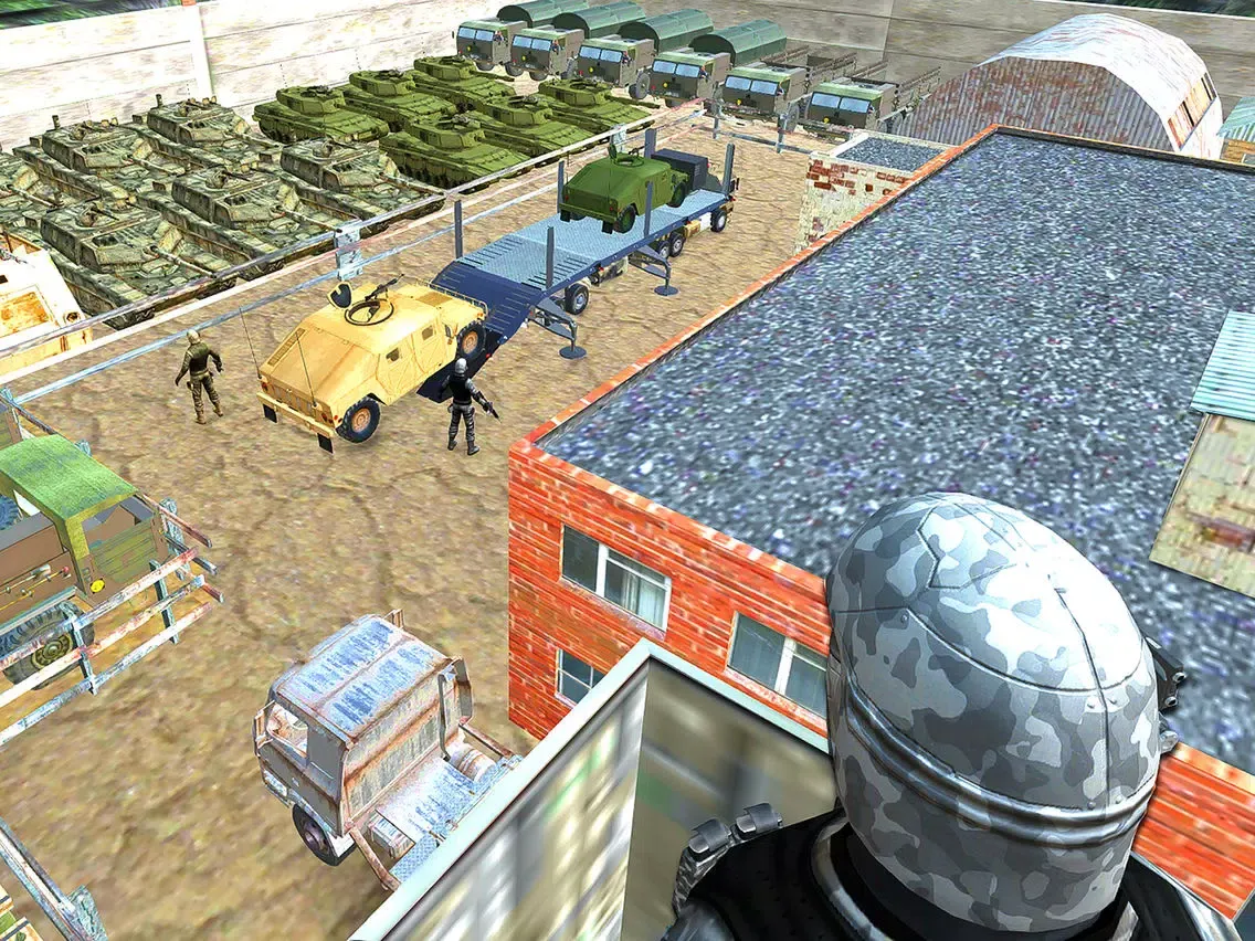 Us Offroad Army cargo truck iPad  スクリーンショット