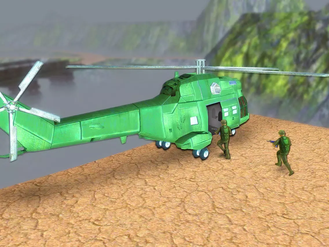 Us Offroad Army cargo truck iPad  スクリーンショット