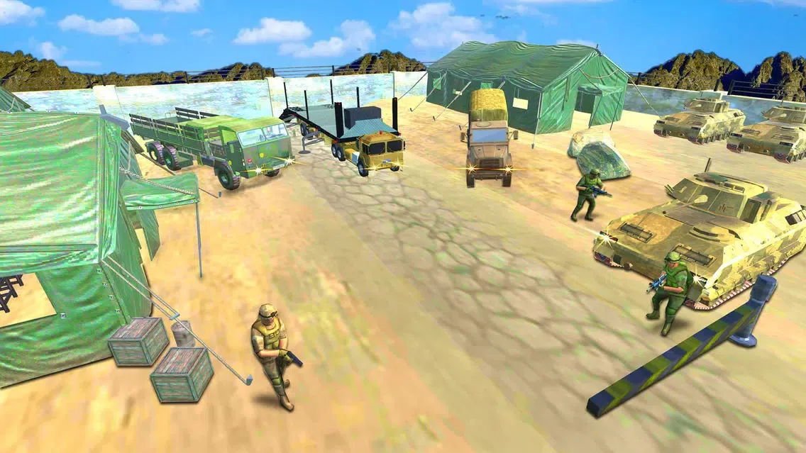 Us Offroad Army cargo truck スクリーンショット