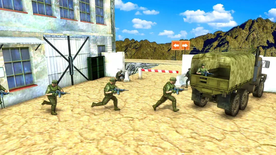 Us Offroad Army cargo truck スクリーンショット