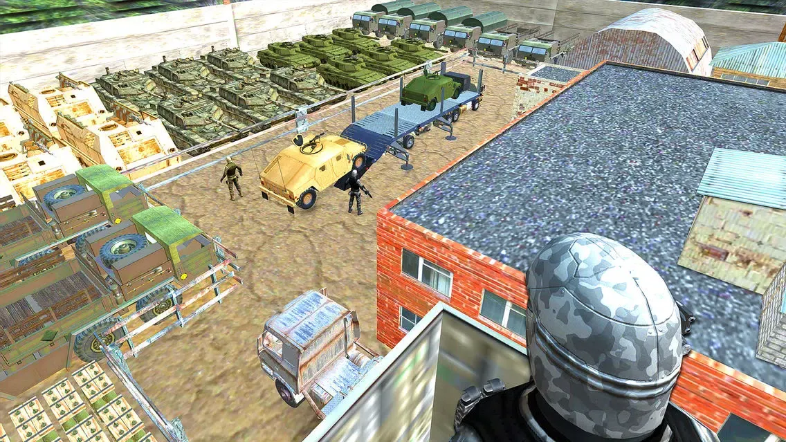 Us Offroad Army cargo truck スクリーンショット