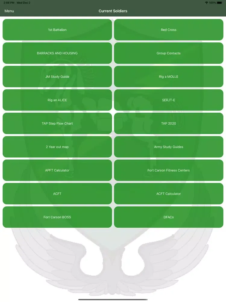 Скриншоты 10th SFG(A) Mobile App iPad 