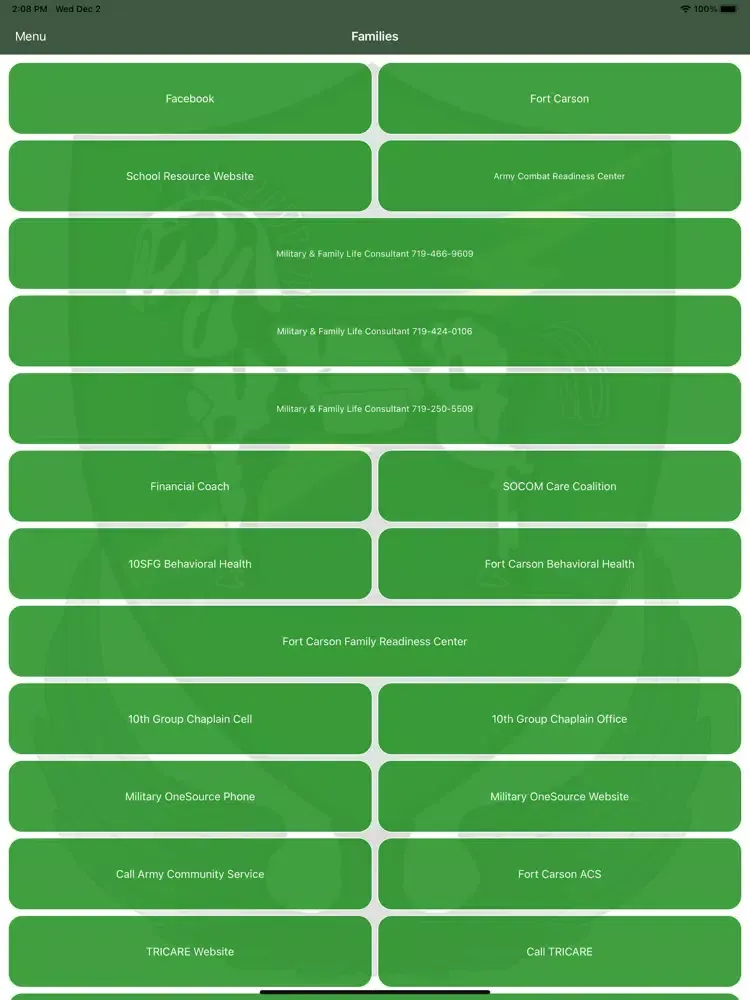 Скриншоты 10th SFG(A) Mobile App iPad 