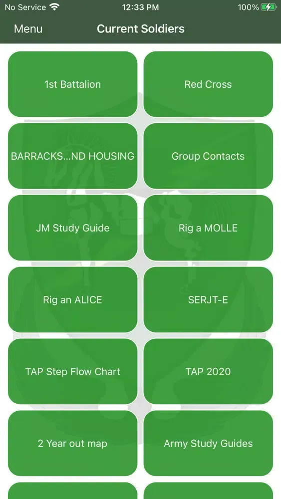 Скриншоты 10th SFG(A) Mobile App