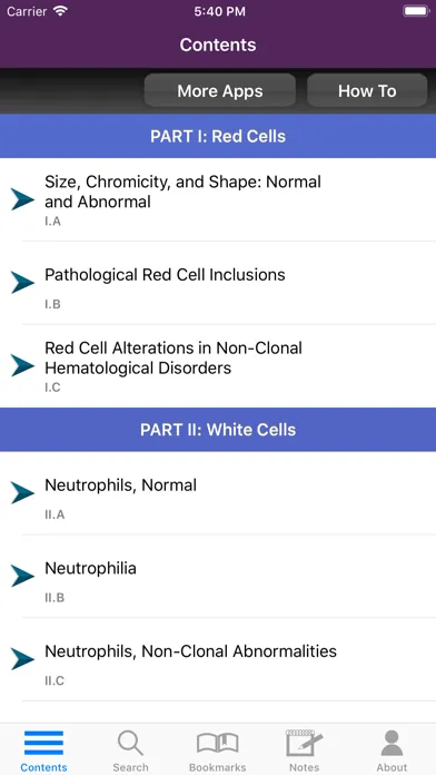 Скриншоты Lichtman's Atlas of Hematology
