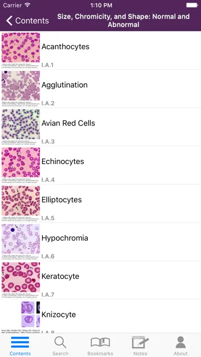 Скриншоты Lichtman's Atlas of Hematology