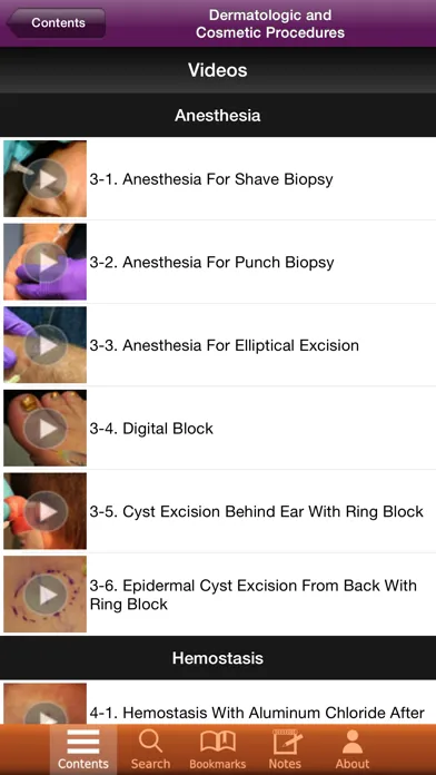 Derm and Cosmetic Procedures Screenshots