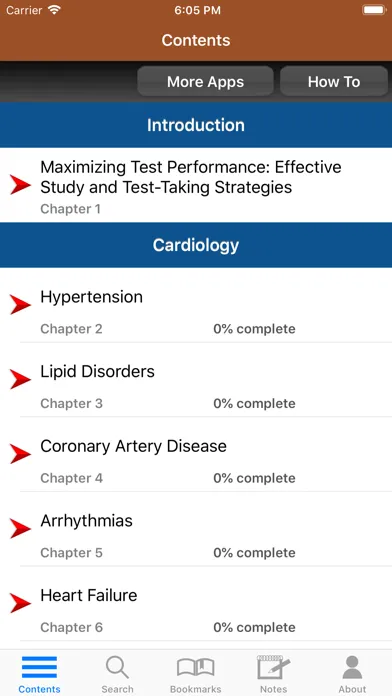 Capturas de tela do Johns Hopkins Internal Med 5/E