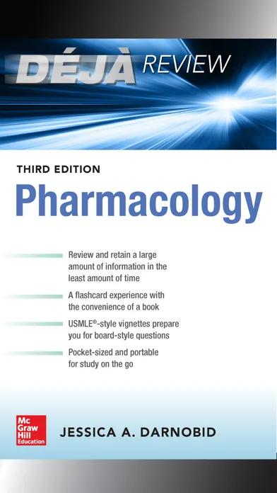 Ảnh chụp màn hình của Deja Review: Pharmacology, 3/E