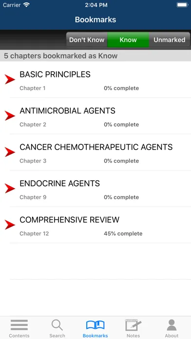 Ảnh chụp màn hình của Deja Review: Pharmacology, 3/E