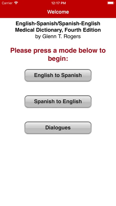 Eng-Span Medical Dictionary 4E 스크린샷